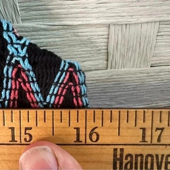 Torrid Smocked Halter Top - Crinkle Gauze Black stretchy soft top - Picture 9 of 10